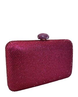 Clutch Brillos Fucsia para Mujer