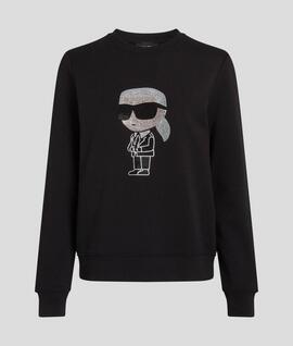 Sudadera con Pedrería Karl para Mujer