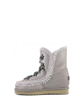 Botas MOU Inner Wedge Crystal stars para mujer