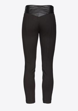 Legging Pinko Piel Negro para Mujer