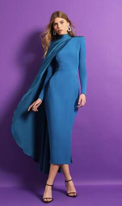 Vestido Victoria Yuria Azul para Mujer