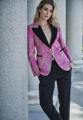 Blazer The Extreme Collection Rosa de un Botón para Mujer