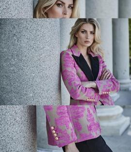 Blazer The Extreme Collection Rosa de un Botón para Mujer