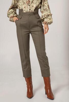 Pantalón Masavi Fajín Khaki para Mujer