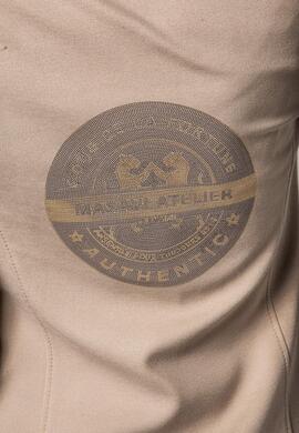 Blazer Masavi Griso Arena Capucha para Mujer