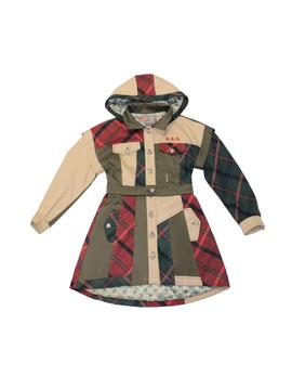 Parka Desmontable Cuadros Mujer