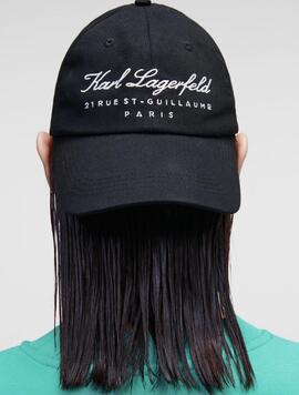 Gorra Karl Lagerfeld Negra para Mujer