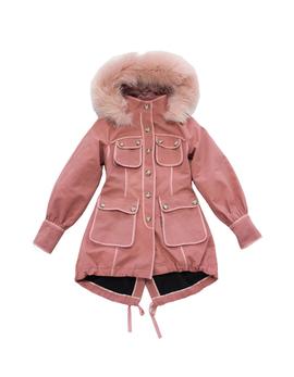 Parka Highly Cotton Rosa para Mujer