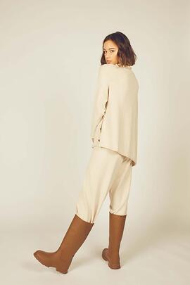 Jersey Montoto Cuello Alto Arena para Mujer