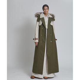 Gabardina Zaitegui Pelo Tricolor para Mujer