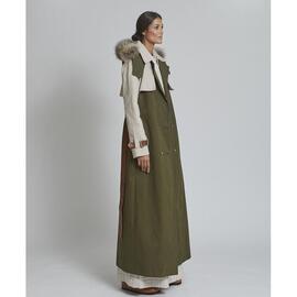 Gabardina Zaitegui Pelo Tricolor para Mujer