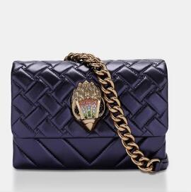 Bolso Kurt Geiger Kensigton Long Flap Azul para Mujer