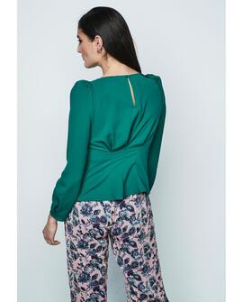 Blusa Unlimited Platino Verde para Mujer