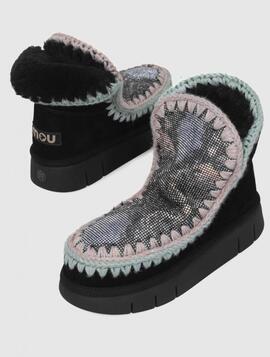 Mou Skimo Bounce Snake Black para Mujer