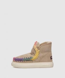 Mou Eskimo Sneaker Bold Rainbow St Camel para Mujer