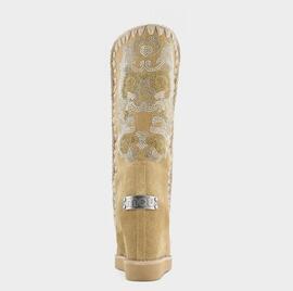 Mou French Toe Texan Hotfix Tabaco para Mujer