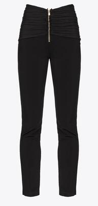 Pantalón Pinko Neopreno Negro para Mujer