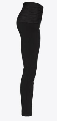 Pantalón Pinko Neopreno Negro para Mujer