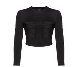 Jersey Pinko Triniti Neopreno Negro para Mujer