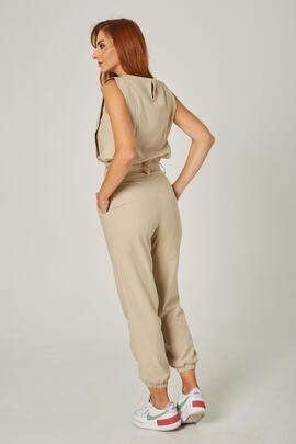 Pantalón Mangata Jogger Camel para Mujer