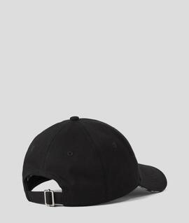 Gorra Karl Lagerfeld Logo Cap Negra para Mujer