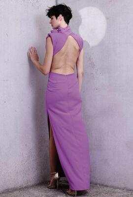 Vestido Revise Abertura Centras Buganvilla para Mujer