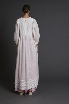 Vestido Zaitegui  B Aberturas Blanco para Mujer