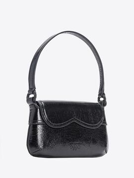 Bolso Pinko Baby 520 Bag Naplak Negro para Mujer