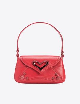 Bolso Pinko Baby 520 Bag Naplak Rojo para Mujer