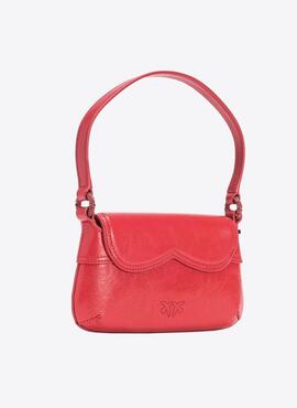 Bolso Pinko Baby 520 Bag Naplak Rojo para Mujer