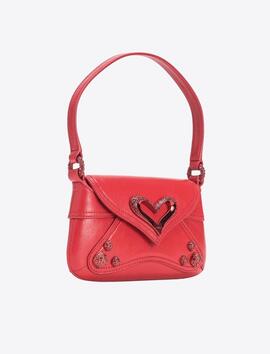 Bolso Pinko Baby 520 Bag Naplak Rojo para Mujer