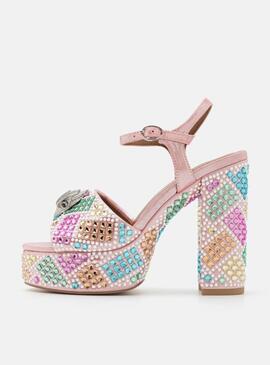 Sandalias Kurt Geiger Plataforma Rosas