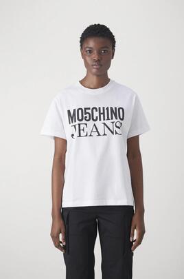 Camiseta Moschino Basica Blanca para Mujer