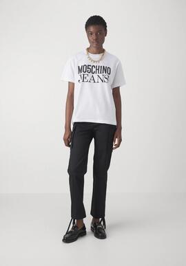 Camiseta Moschino Basica Blanca para Mujer