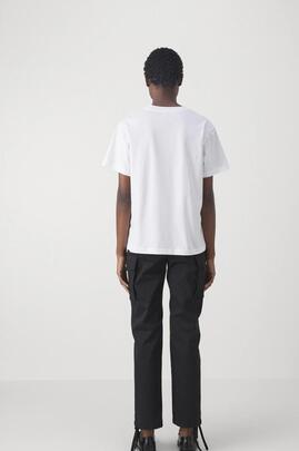 Camiseta Moschino Basica Blanca para Mujer