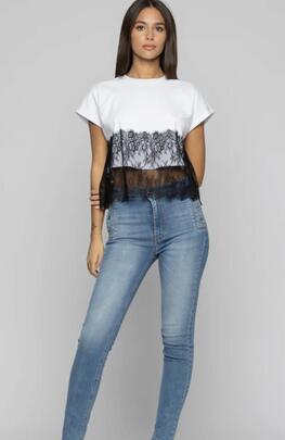 Camiseta Kocca Bemnac Blanca para Mujer