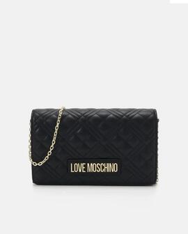 Bolso Moschino Love Acolchado Negro