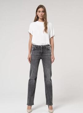 Pantalón Fracomina Vaquero Gris para Mujer