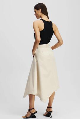 Falda Karl Traspaso Beige