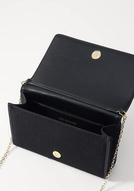 Bolso Love Moschino Raffia Negro