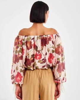 Blusa Vicolo Estampada Flores
