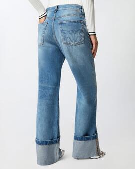 Pantalón Pinko Pierna Ancha Vaquero