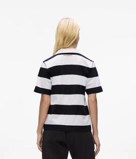 Polo Karl Rayas Negro
