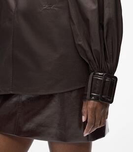 Camisa Karl Lagerfeld Chocolate