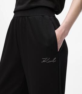 Pantalón Karl Punto Brillos negro