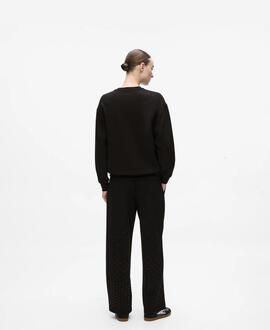 Sudadera Karl Brillos Negra
