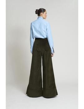 Pantalón Zaitegui Samuray Velveton Verde