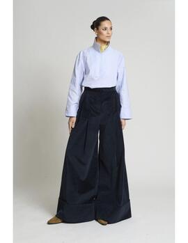 Pantalón Zaitegui Samuray Velveton Marino