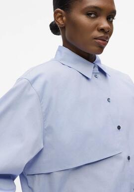 Camisa Karl Logo Karl Azul