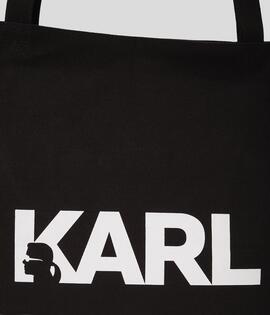 Bolso Shopper Logo Negro